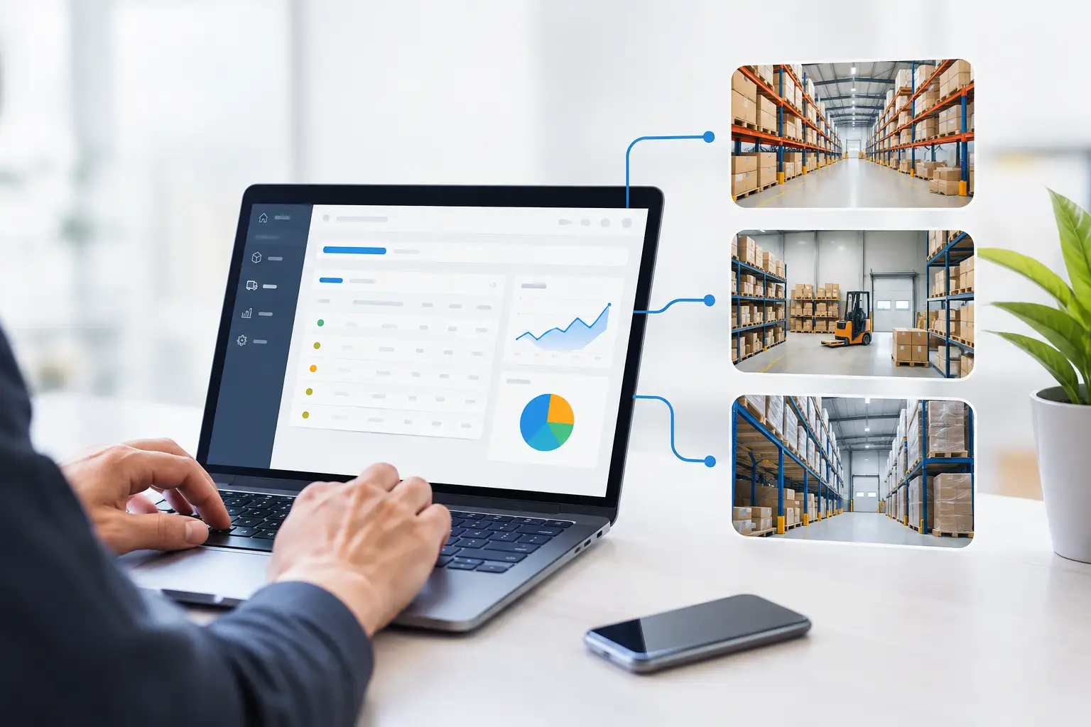 ERP atende múltiplos depósitos físicos?