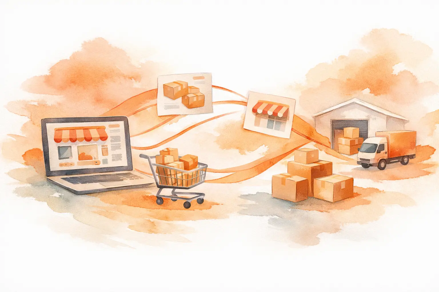 Marketplaces integrados para crescer com controle