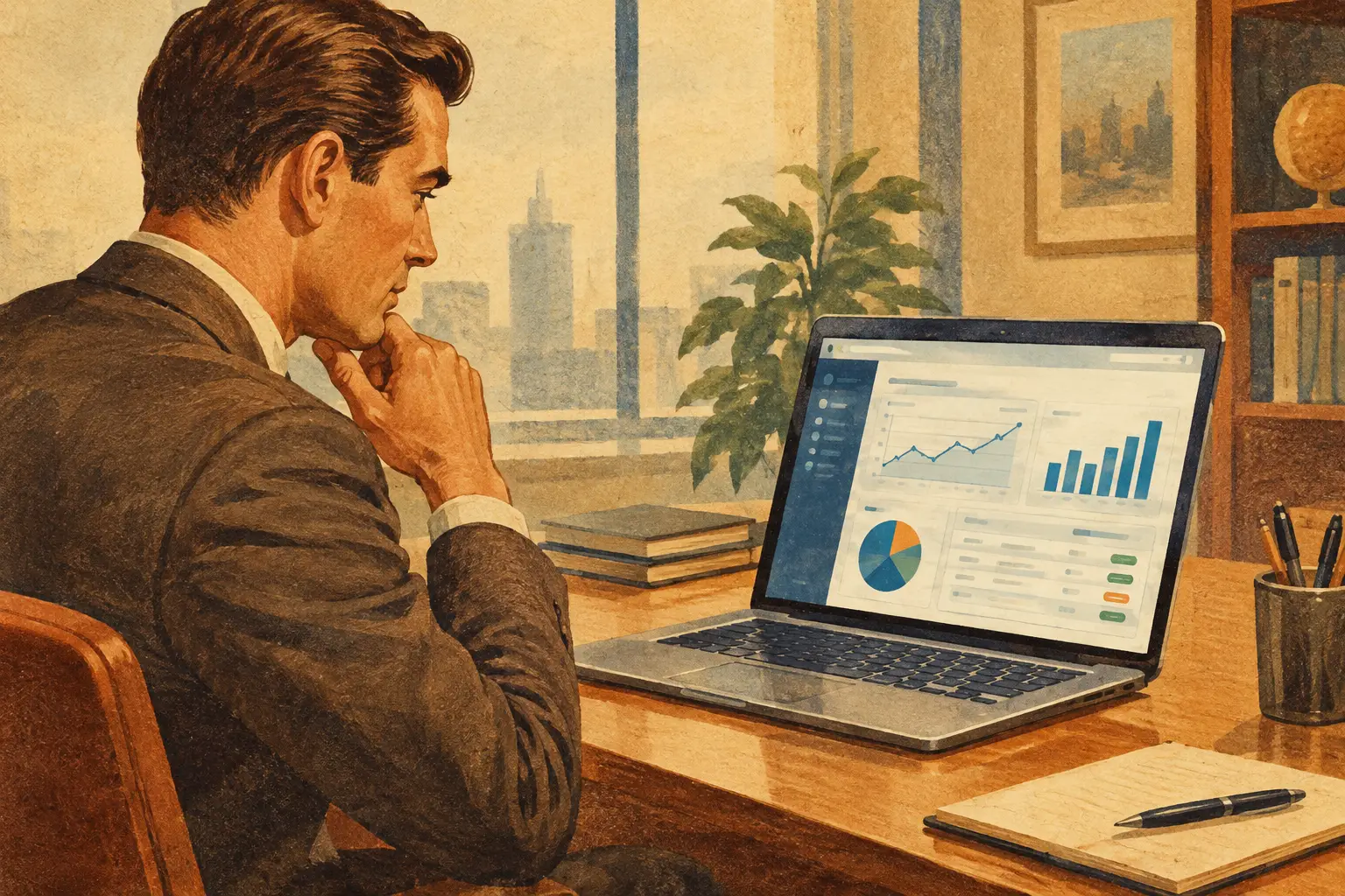 Avaliação de software de gestão comercial