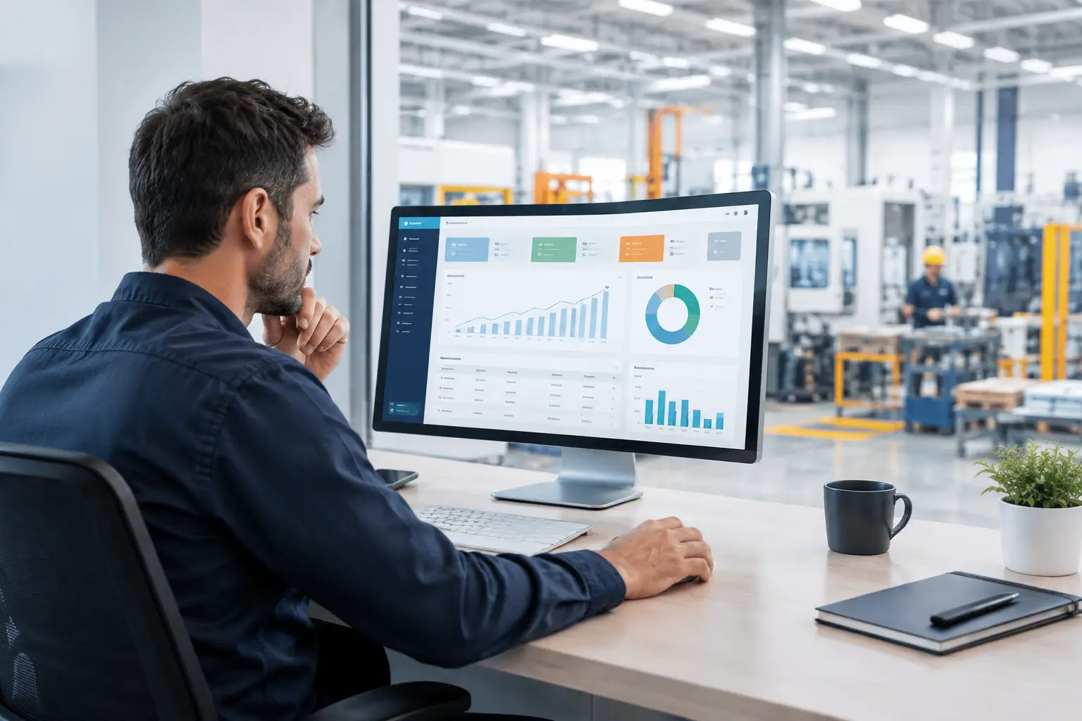 ERP industrial para crescer com controle e margem